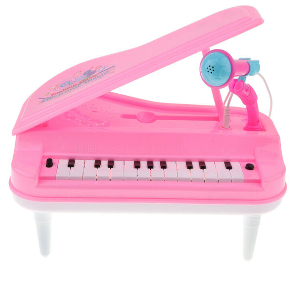 23-Key Kids Learning Musical Electronic Keyboard/Light,Microphone,Demo Songs