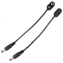 Guitar Pedal Power Cable 9 Volt Battery Connectors 9V Battery Clip Power Su