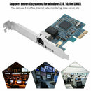 1X(Bcm5751 Pcie Pci-Express X1 To Gigabit Ethernet Rj45 1000Mbps Lan Networ