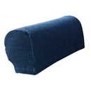 2 Pair Anti-slip Armchair Armrest Covers Furniture Protector Blue/Grey