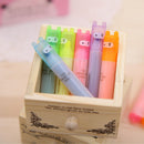 6x/set FLUORESCENT HIGHLIGHTER MARKER PENS Assorted Colours Office / School-Pack