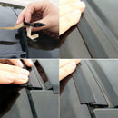 Car Rear Windshield Window Trim Edge Moulding Rubber Weatherstrip Seal Strip 5M