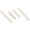 2 Sets of 4pcs 6 String Acoustic Guitar Bone Bridge Saddle and Nut Made of
