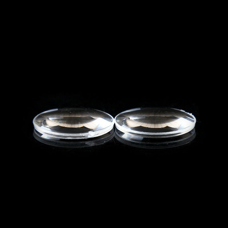 2Pcs Cardboard Virtual Reality VR BiConvex Lenses Only 25mm x 45mm Z