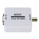 Mini HD VGA to BNC Video Converter Adapter Digital Switcher Box For HDTV Monit&M