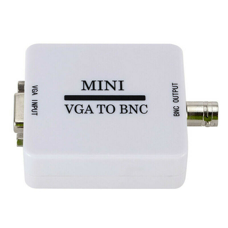 Mini HD VGA to BNC Video Converter Adapter Digital Switcher Box For HDTV Monit&M