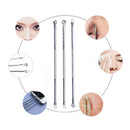 3x Blackhead Remover Tool Acne Pimple Extractor Professional Blackhead Needles Z