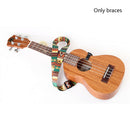 Ethnic Pattern Guitar Accessories Hawaii Belt Ukulele Strap With Hook Portable