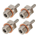 4 Piece 70117 N4 Glow Plug Med Hot Nitro Engine Parts for HSP 1/10 RC Car