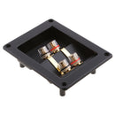 DIY 4-Way Speaker Box Terminal Binding Post Screw Cup