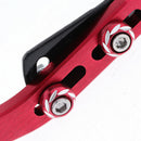 Black+Red Shift Lever Gear Change Shifter Folding Pedal fit for Motorbike