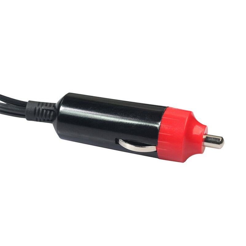 USB Power Charger Car Dual Port Male to Female Adapter Socket Splitter Connector