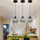 Creative Wrought Iron Bird Cage Chandelier Decor Ceiling Lighting Neu W4I9 V9J5