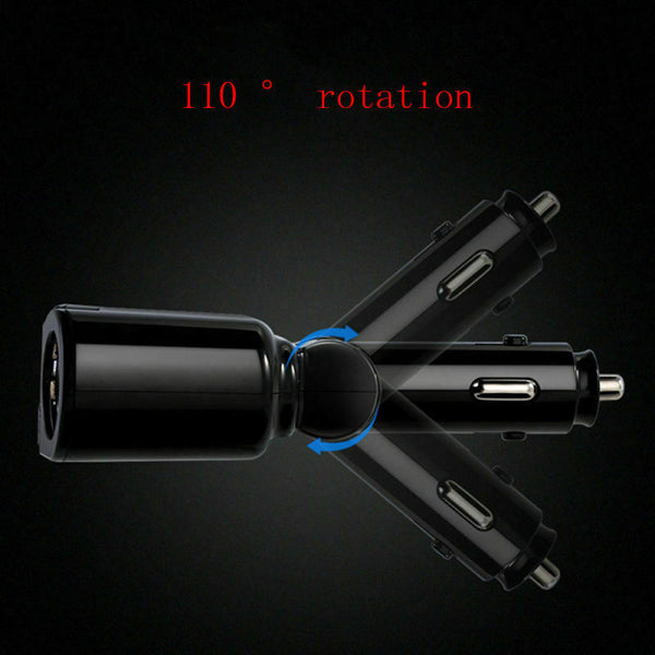 Dual USB Charger 2-Way Car Lighter Socket Splitter Adapter DC 5V 3.1A KEK