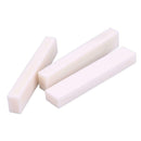 3pcs Bone Guitar Bass Blank Nut String Nut 52mmx 6mmx 10mm Beige A