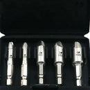 5PC HSS 4241 Screw Extractor Drill Bits Tool Broken Damaged Bolt Remov WGS