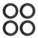 4Pack Audio Speaker Foam Surround Repair Kit Repair Accessories 4inch ( Black )