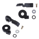 2 Sets Handlebar Switch Parts Thumb Choke Lever for 110cc 125cc 150cc Plastic