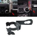 Multi-Function Drink Cup Phone Holder 2 in 1 Bolt-on Stand Bracket for Jeep JK