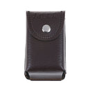 Faux Leather Press Buckle Folding Eyeglasses Case Glasses Box Presbyopic  Bj