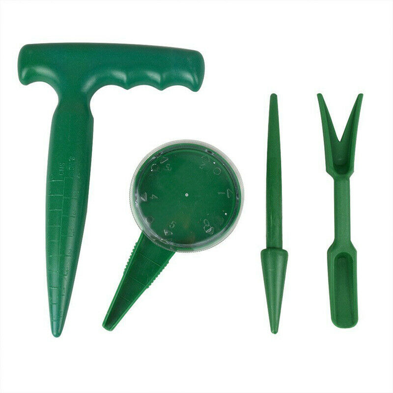 Garden Hand Tool Flower Plant Sow Traditional Sets Pistol Grip dibber, Sowi
