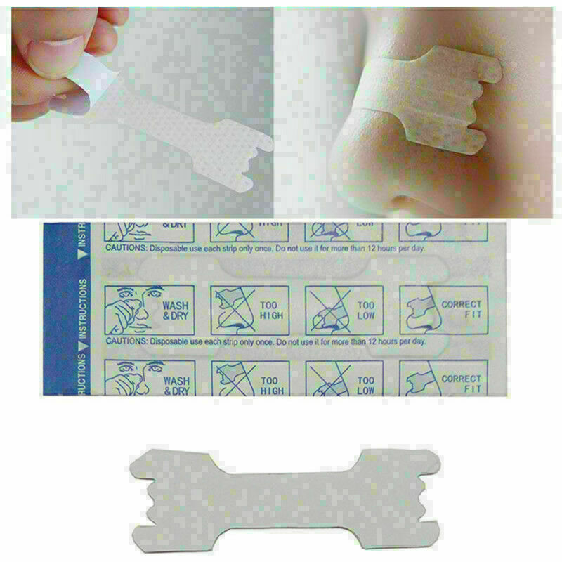 Nose Strips Pack Of 10 Relieve Congestion Snoring Relief Sleep O8U7 I9N4 G2 V3X8