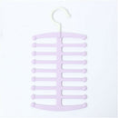 Fishbone Necktie Tie Belt Hanger Rack Shawl Scarf Clip Home Organizer Holder JR