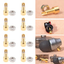 8x Pure Copper Plated Headphone Connector MMCX Screws Earphone Accessories