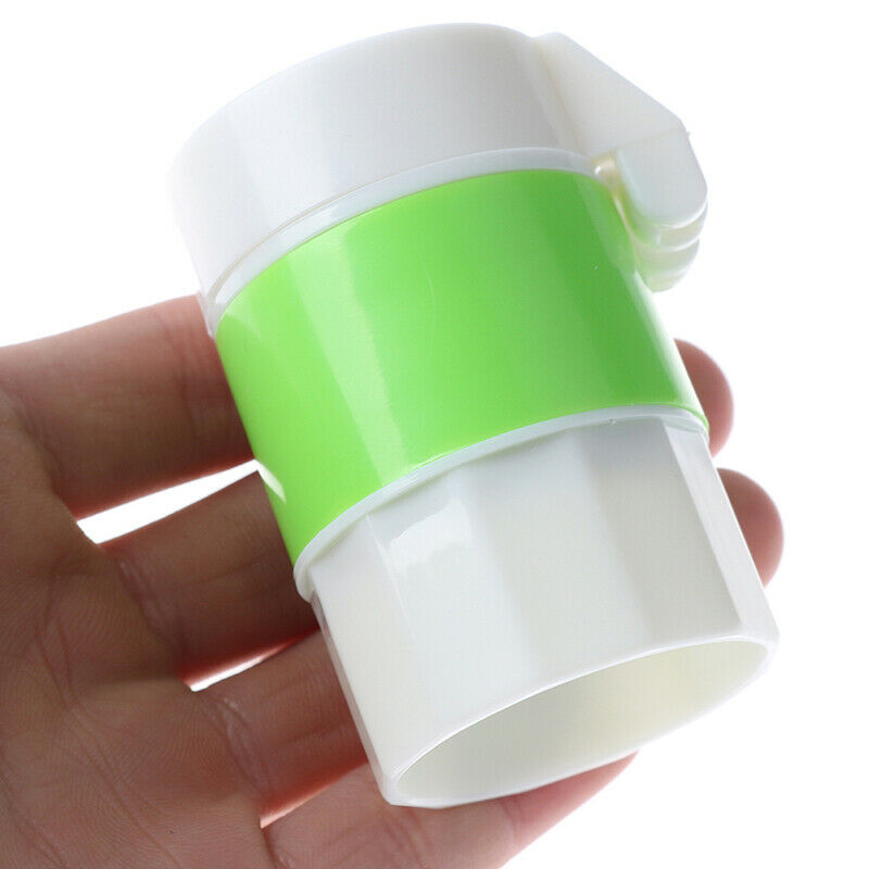 Pulverizer Tablet Grinder Pill Cutter Splitter Box Storage Crus Gw