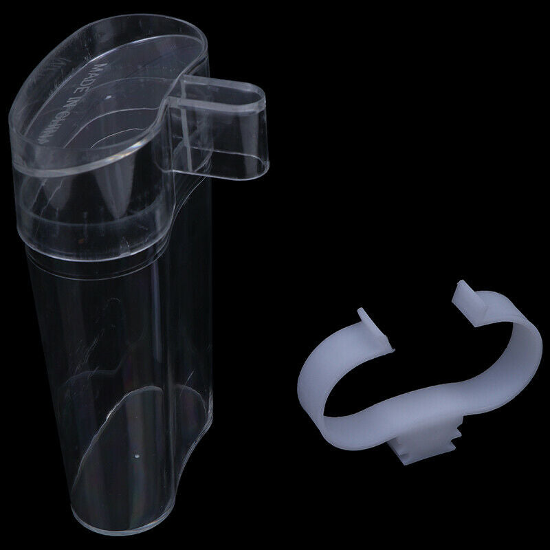 Bird Feeder Food Water Feeding Automatic Drinker Parrot Pet Dispenser Cage C JR