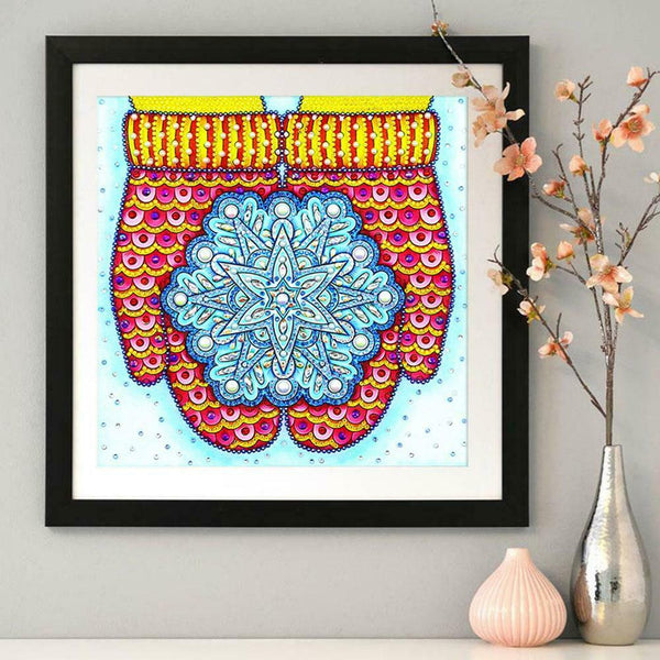 5D DIY Special Shaped Diamond Painting Snowflake Cross Stitch Mosaic Kits