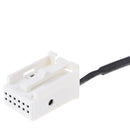 12Pin car female audio AUX input adapter cable wire for B6 B7 ME
