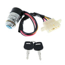 5 Wire ON OFF Starter Ignition Key Switch For Car Farm Vehicle Tractor Truck
