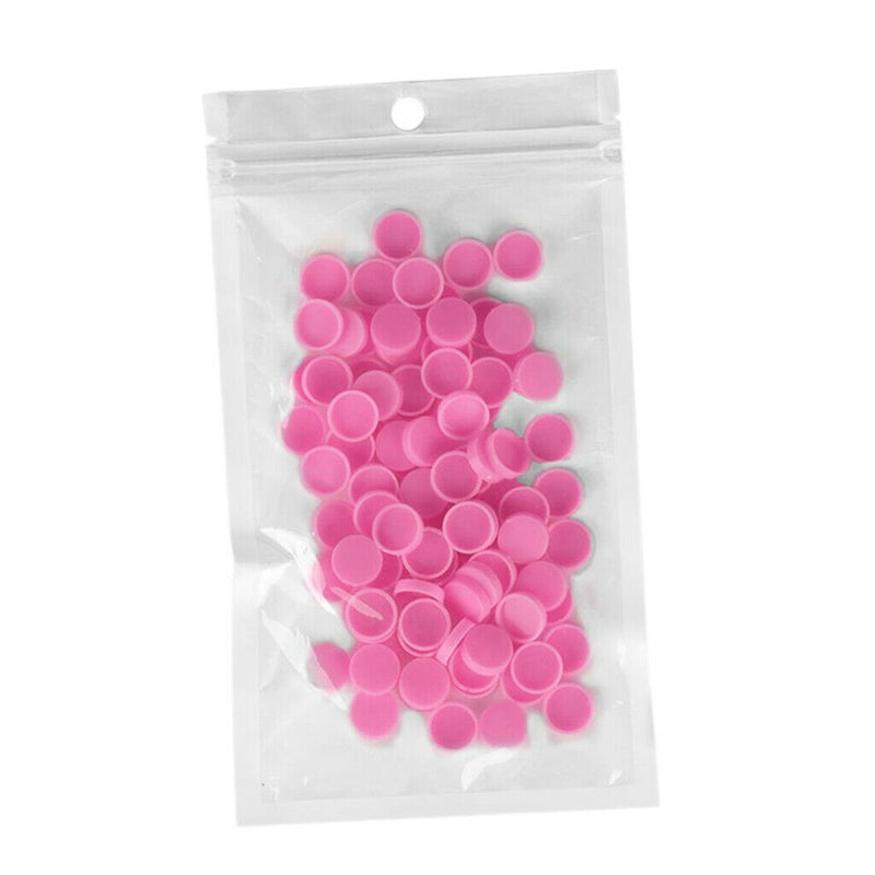 Lots 100 Eyelash Grafting Adhesive Glue Delay Holder  Cups 1cm