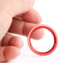 1X New For Audi A4 A6 Q5 A7 Car Start Stop Engine Switch Red Push Button Cover