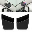 1Pair Black Universal Car Auto Accessories Phone Organizer Storage Bag Box  W9N9