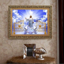 5D DIY Full Drill Diamond Painting God Cross Stitch Embroidery Mosaic Kit