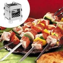 Outdoor Portable Folding Alcohol Stove Stainless Steel Wood Burner Furnace