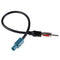 1Pc Car Aerial Radio Antenna Adapter Cable Wire Harness Plug CD antenna end li!E
