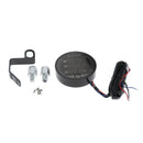 3-in-1 Motorcycle Electronic LED Digital Thermometer Voltmeter Time Temp Gauge