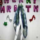Women Ethnic Lightweight Winter Shawl Blanket Infinity Scarf Floral Printed Wrap