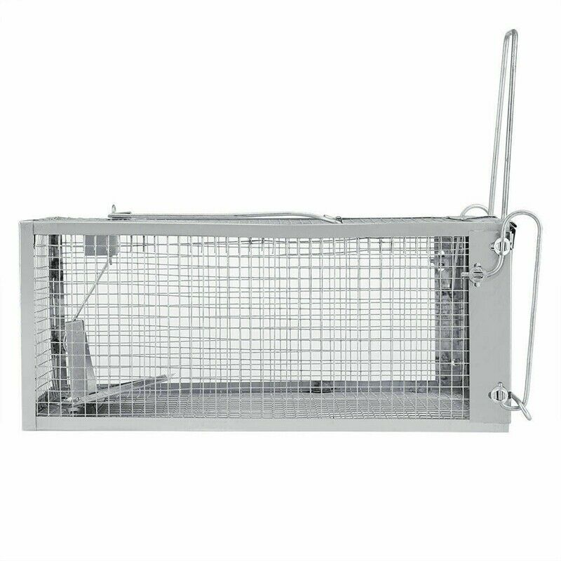 Mouse Rat Trap Cage Live Animal Pest Rodent Mouse Control Bait Catch J7B5