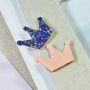20x Mixed Felt  W Sequin Appliques Embellishment Craft for Card Making