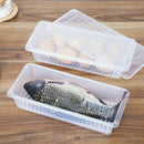 Food Storage Containers, Fridge Organizer Case with Removable Drain Plate T