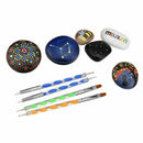 10 Piece Dotting Tools Painting Brushes Set for Nail Art, Rock Painting, Em