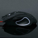 Wired Gaming Mouse 5500DPI 6-Button LED USB Optical Pro Laptop Gamer For PC B7S3
