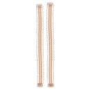 3 Pairs Womens Wide Detachable Lace Bra Straps Replacement Non-slip Shoulder