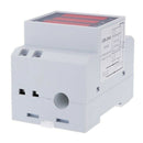 Multi - functional digital current DIN rail Supply voltage Display Voltmete R1V6