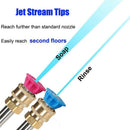 Second Story Quick-Connect Nozzle Tips For Power Washer, Soap And Rinse Jet U2M8