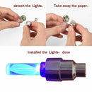 2x 5 LED Flash Light Bicycle Motorcycle Car Bike Tyre Tire Wheel Valve Lamp Top